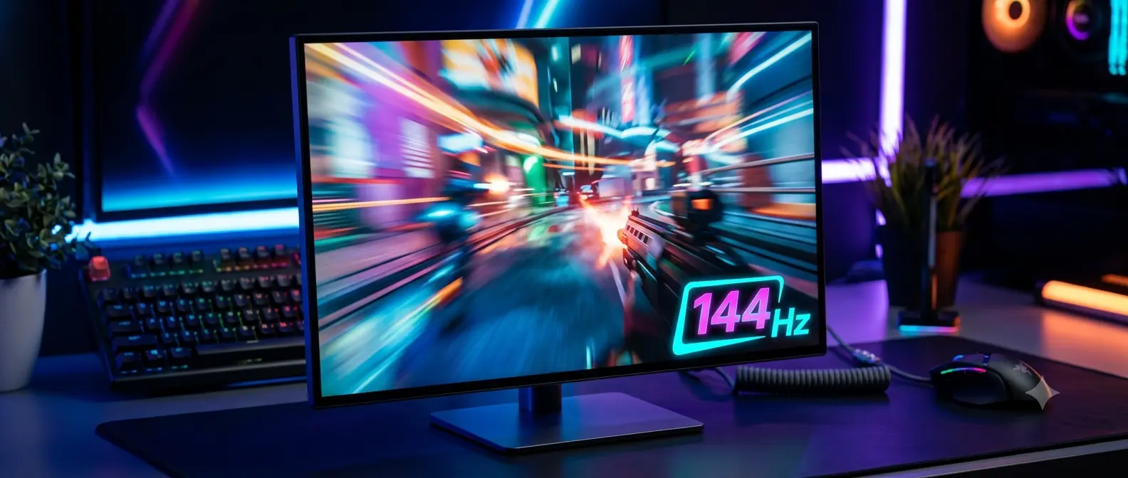 Monitor Gamer 144Hz Barato – Vale a Pena o Investimento