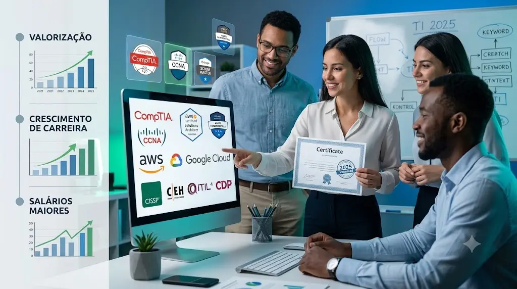 certificacoes de TI mais valorizadas