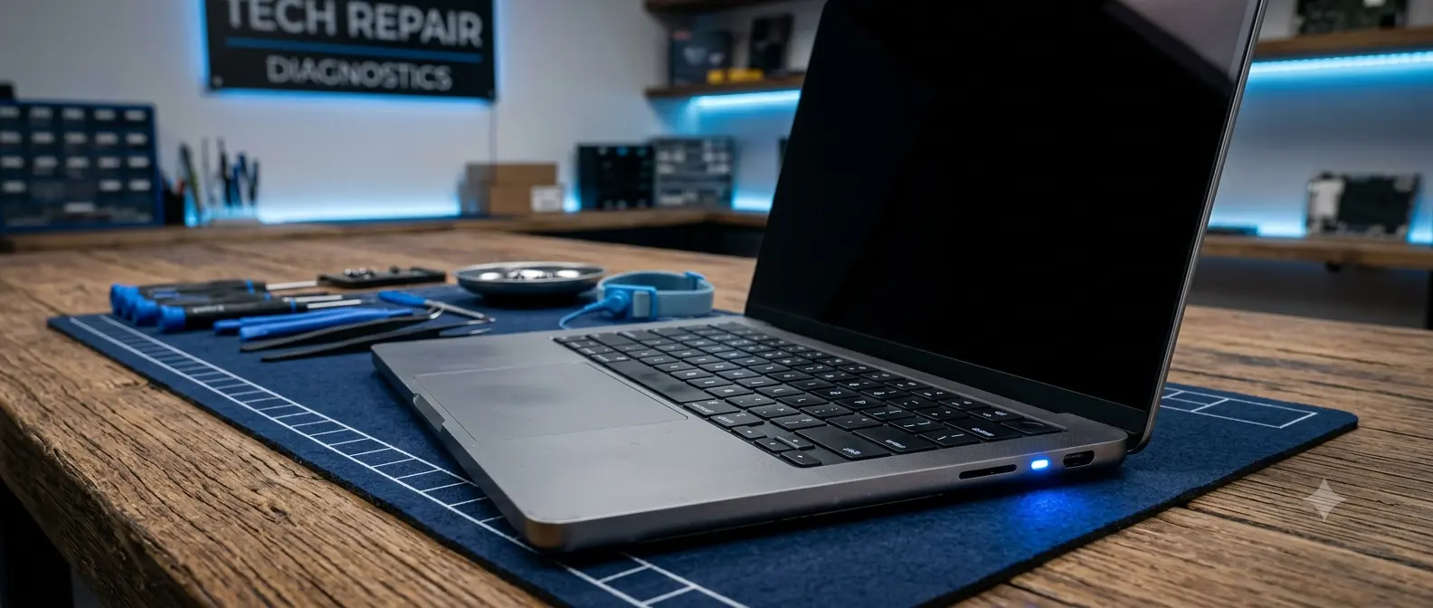 notebook liga mas a tela fica preta